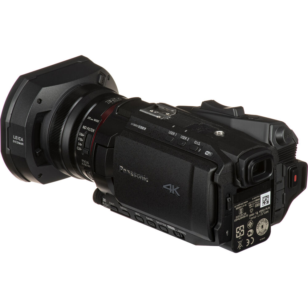 Filmadora Panasonic HC-X2000 4K Zoom 24X