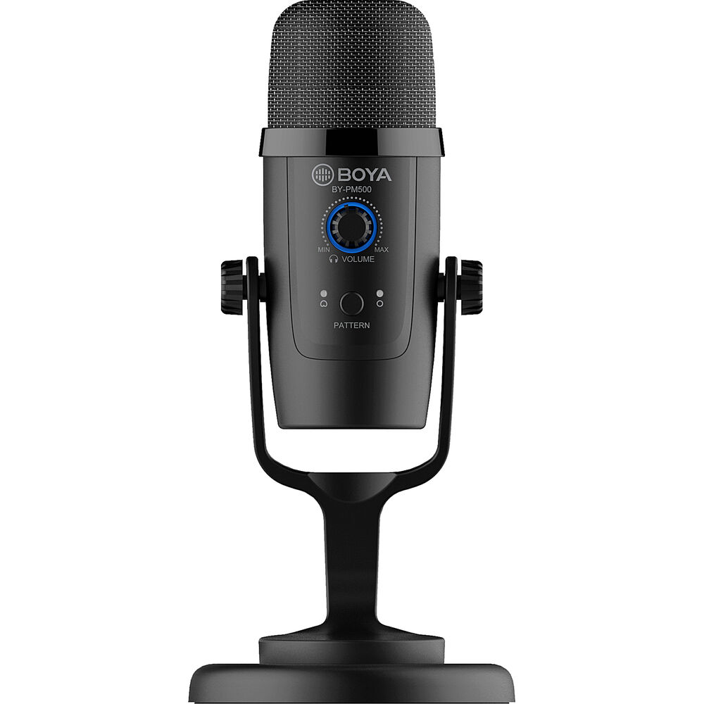 Microfone BOYA BY-PM500 para (Dispositivos Mac/Windows/USB-C)