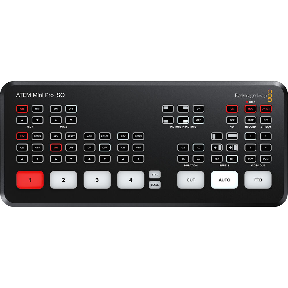 Switcher Blackmagic ATEM Mini Pro ISO 