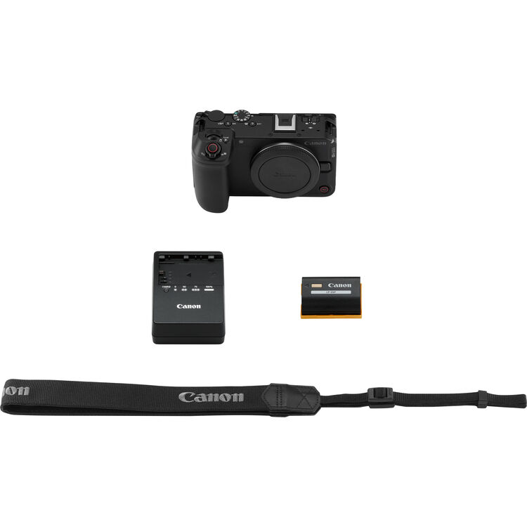 Câmera Canon EOS R6 V Mirrorless com lente RF 20-50mm f/4 L IS USM PZ