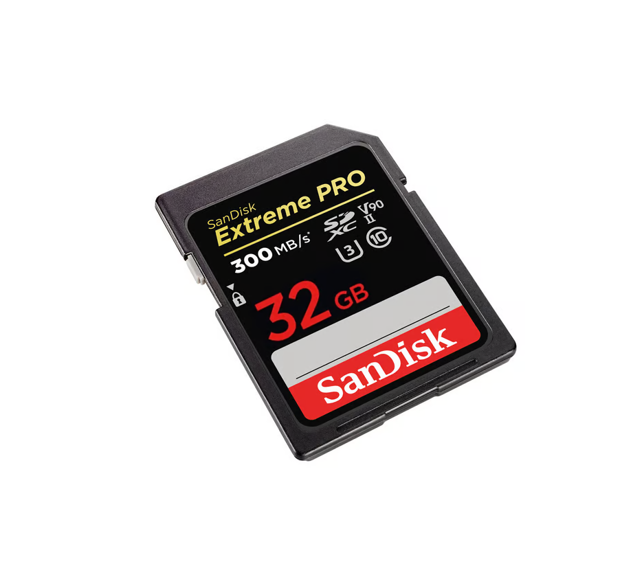 Cartão de Memória SDHC Sandisk Extreme PRO 32GB UHS-II 300MB/s