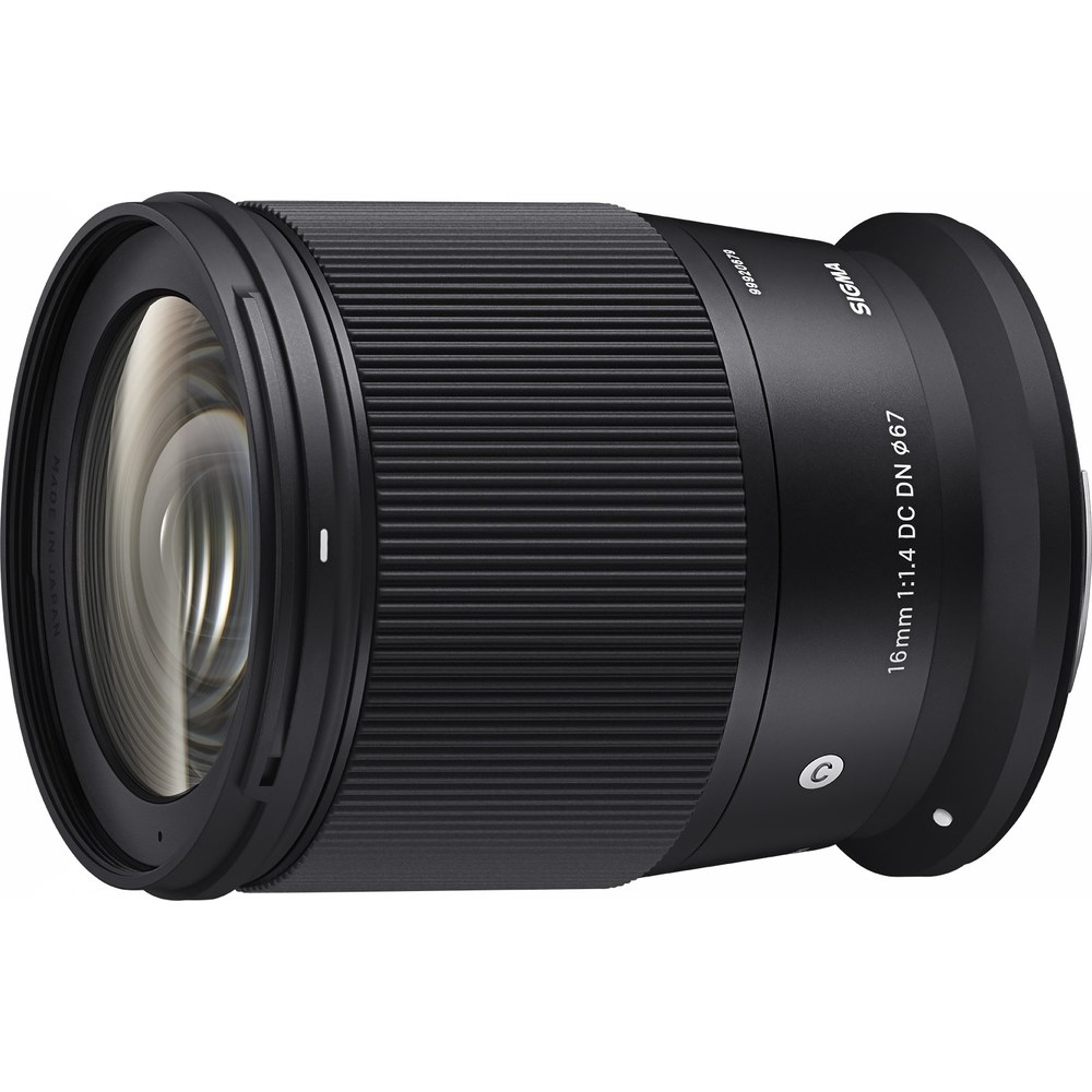 Lente Sigma Contemporary 16mm f/1.4 DC DN para Canon RF