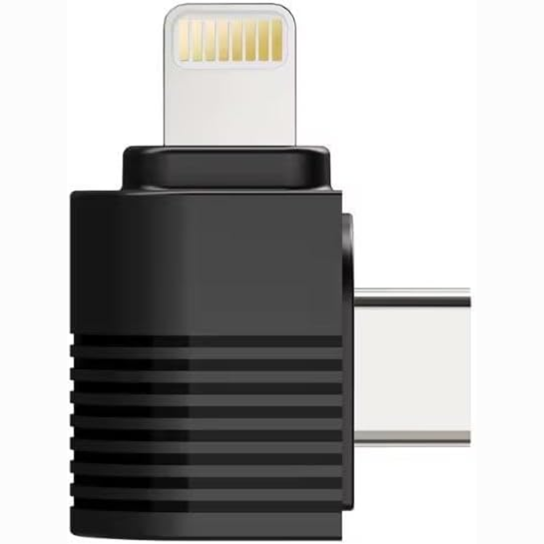 Adaptador de Áudio Ulanzi A013 Type-C para Lightning para Microfone – Conexão Direta para iPhone com Qualidade Sem Perdas