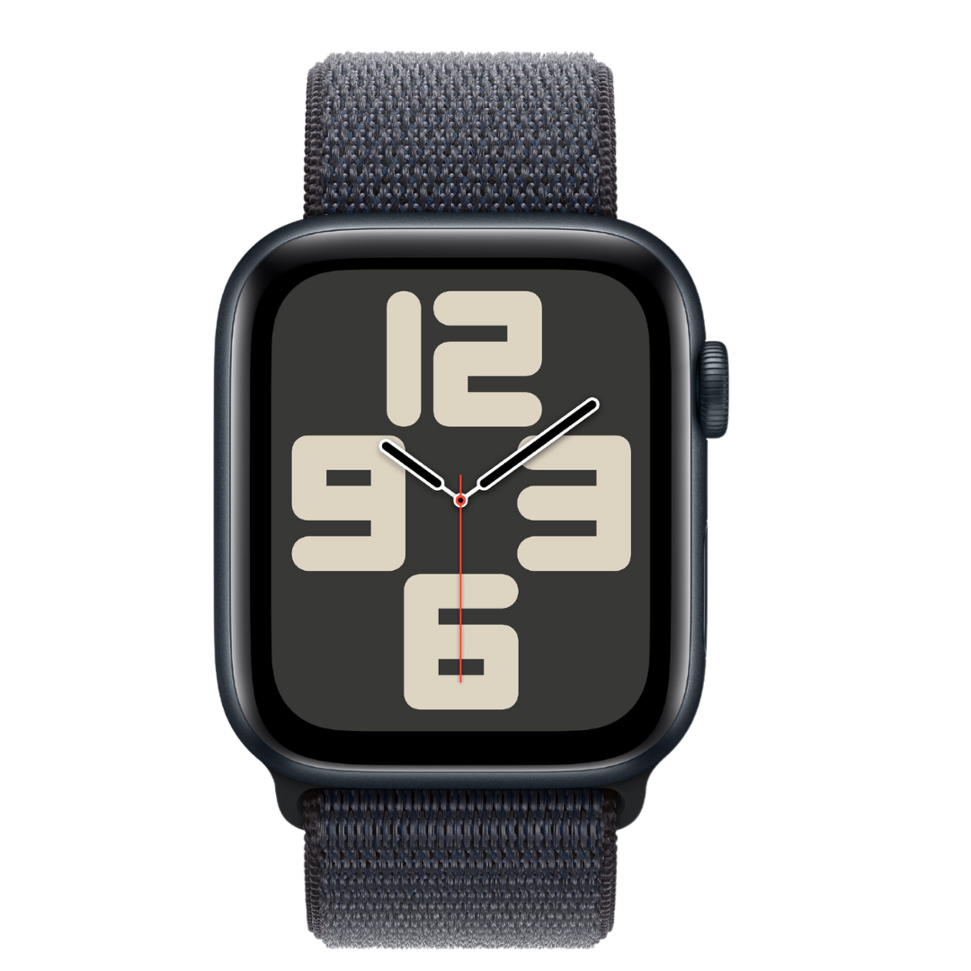 Apple Watch SE 2 40mm, GPS, Alumínio Midnight, Pulseira Loop Midnight