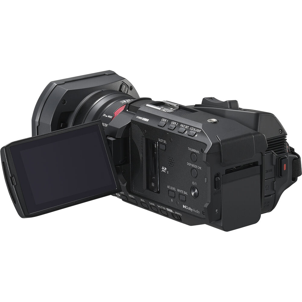Filmadora Panasonic HC-X1200 UHD 4K HDMI Zoom 24x