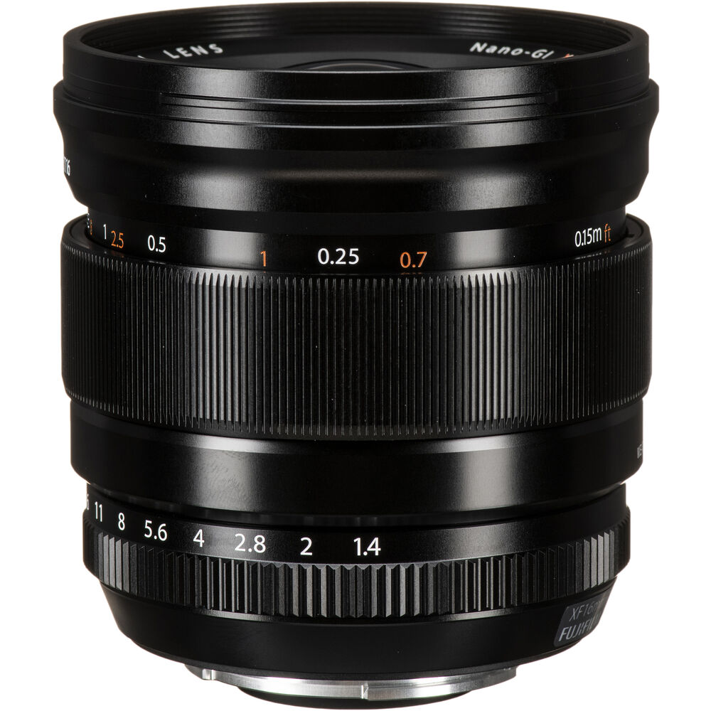 Lente FUJIFILM XF 16mm f/1.4 R WR