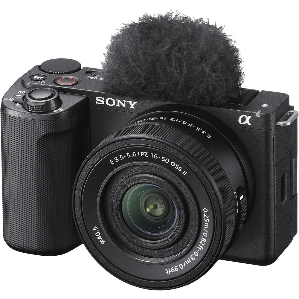 Câmera Sony ZV-E10 II Mirrorless com lente 16-50mm (Preta)